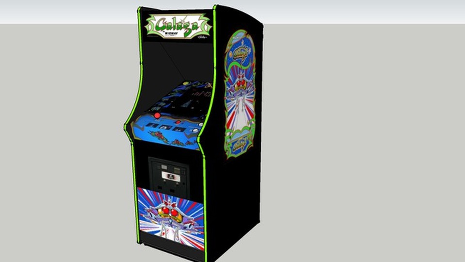 Galaga Classic Arcade Cabinets